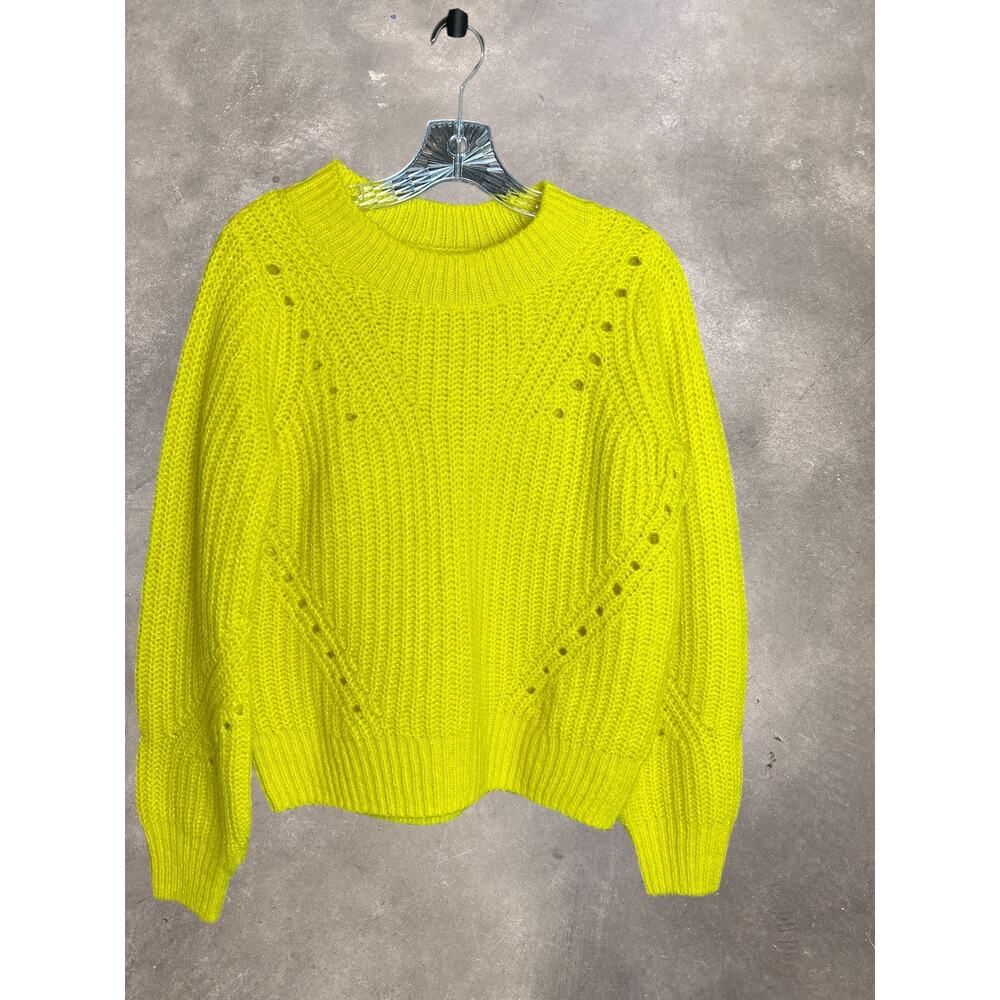 Preloved - Gap - Sweater - Small, Lime Green - CottageCore